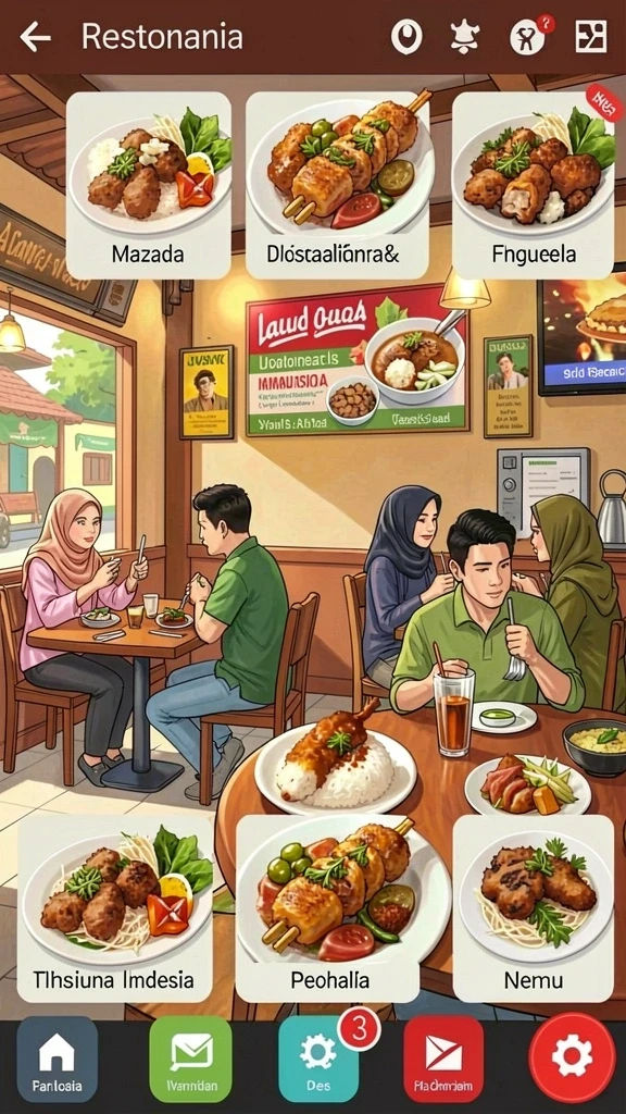 jktjkt - Tampilan antarmuka yang intuitif dan mudah digunakan.