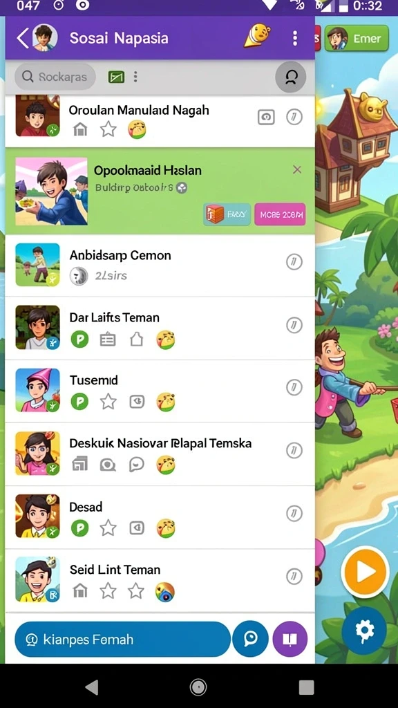 rejekigames - Tampilan antarmuka yang ramah pengguna.