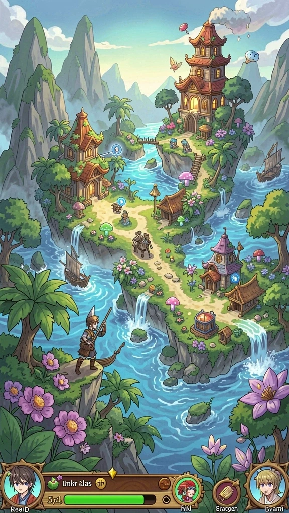rsngame - Karakter baru yang menarik dan penuh warna.